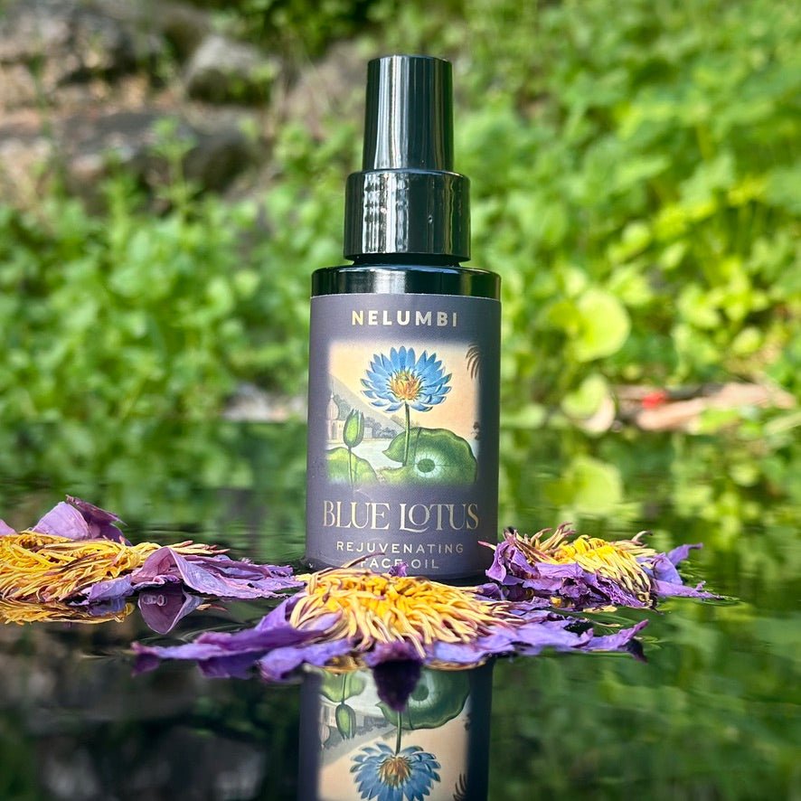 Blue Lotus Face Oil | Organic Ceremonial Skin Care Oil NELUMBI Blue Lotus Face Oil | Organic Ceremonial Skin Care Oil NELUMBI